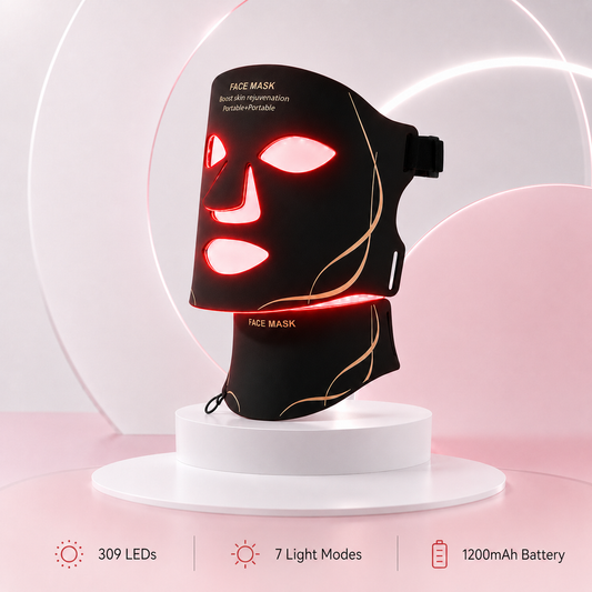 LED Photon Facial Mask 7 Colors Red Light Therapy