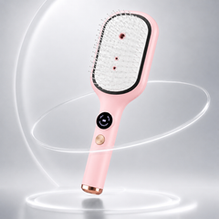 Electric Red Light Hair Care Brush