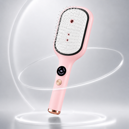 Electric Red Light Hair Care Brush