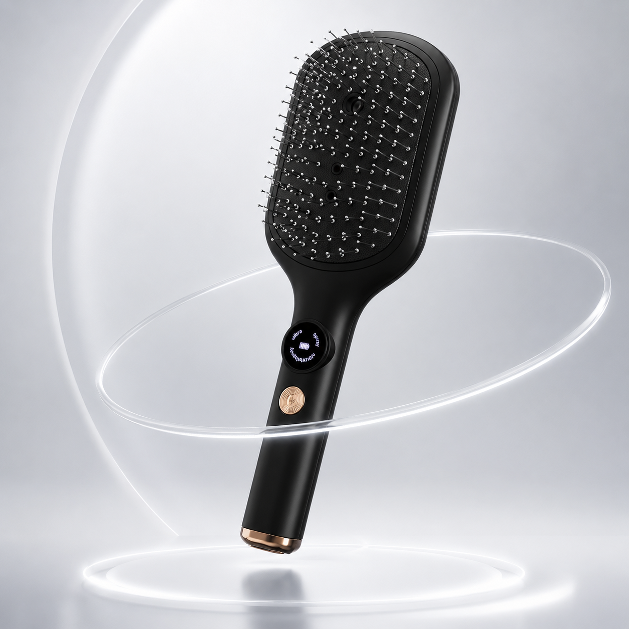 Electric Red Light Hair Care Brush