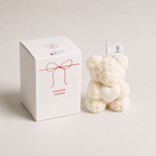 LucenWave Rose Bear Scented Candle