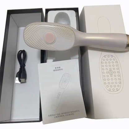 Electric Spray Massage Comb Red Blue Light Hair Growth Scalp Liquid Medicine Atomizing Comb Anti Hair Loss Vibration Head Scalp