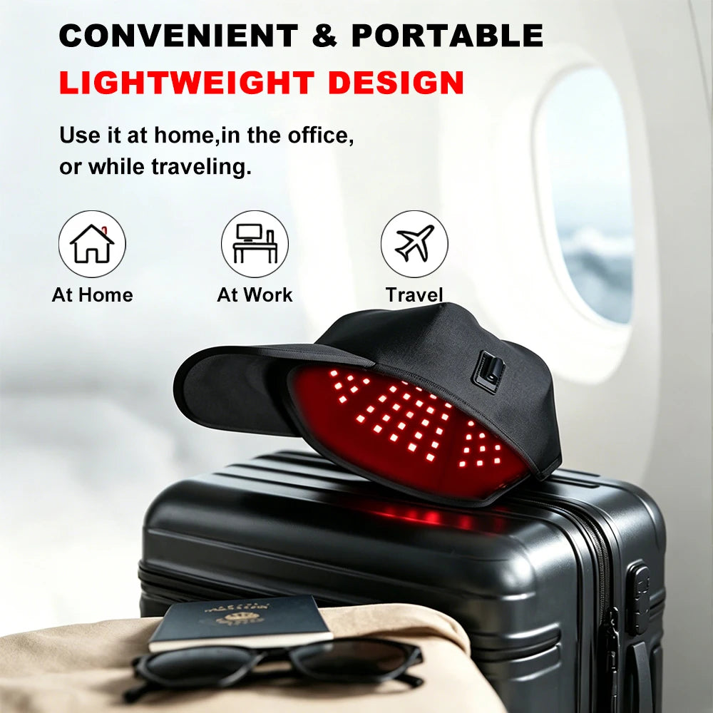 Red Light Therapy Cap 180 LED Hair Care Hat