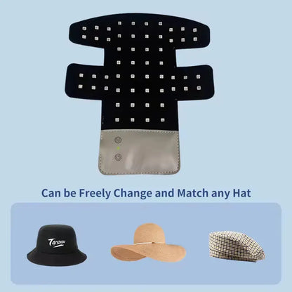 Red Light Therapy For Hair Fast Growth Cap Red&Infrared Light Therapy Device For Hair Loss Treatment With USB Charging Anti-hair