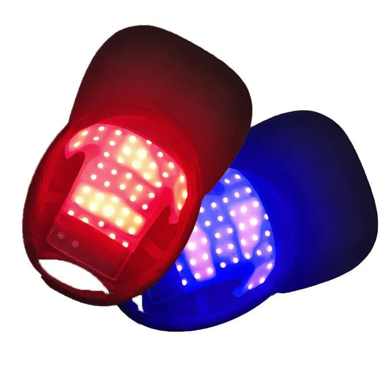 Red Light Therapy For Hair Fast Growth Cap Red&Infrared Light Therapy Device For Hair Loss Treatment With USB Charging Anti-hair