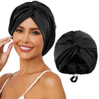 LucenWave Pure Silk Turban Bonnet