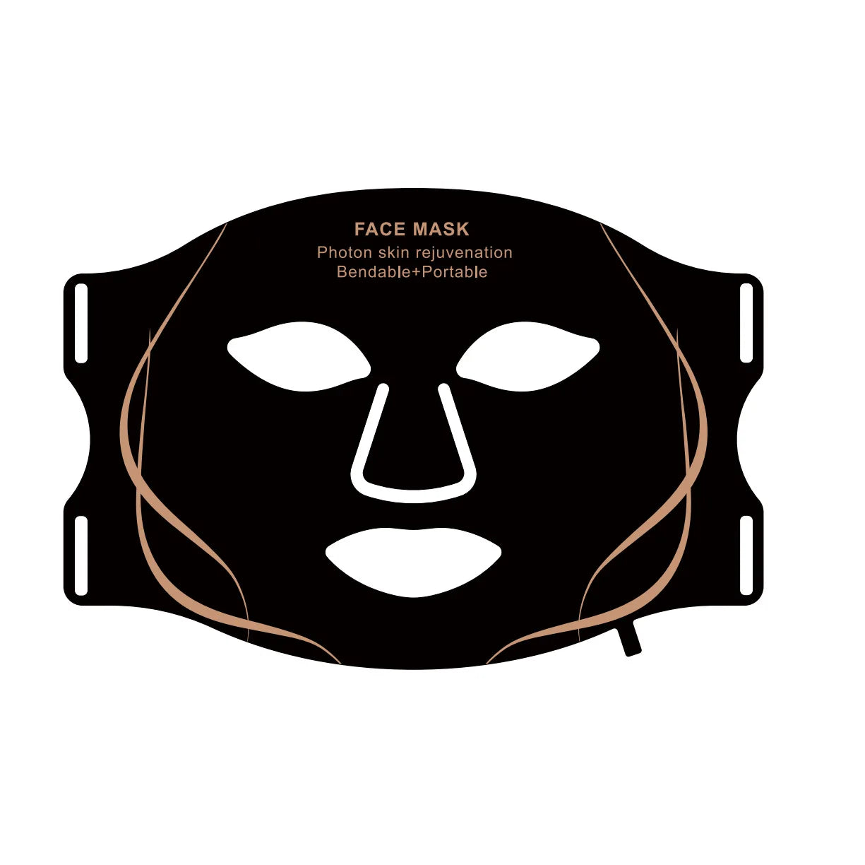 LED Photon Facial Mask 7 Colors Red Light Therapy