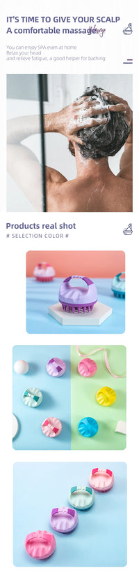 Silicone Scalp Scrubber Brush view 7