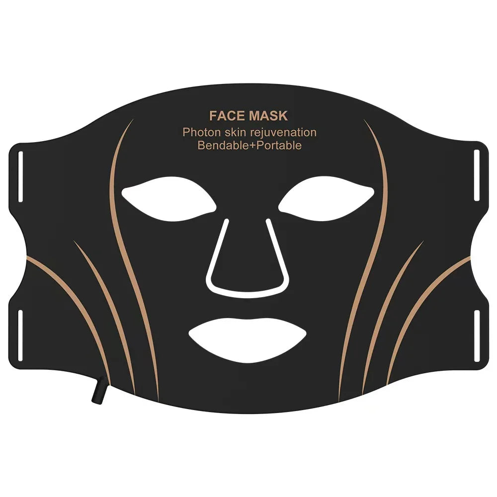 Red Light Therapy 7 Colors Photon Face LED Mask Silicone