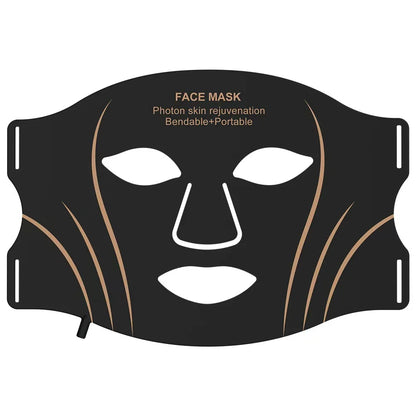 Red Light Therapy 7 Colors Photon Face LED Mask Silicone