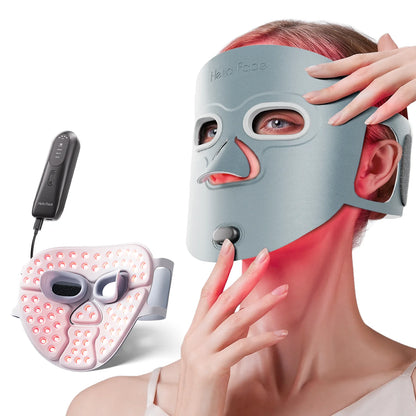 Red Light Therapy for Face Wireless Face Mask