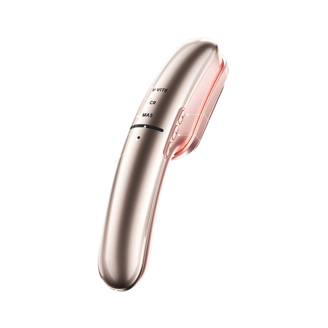 Custom Logo 3-in-1 Body Face Scalp Guasha Massager Comb EMS NIR Infrared Red Light Therapy LED Anti-Wrinkle Device for Skin Care