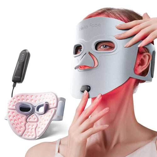Red Light Therapy for Face Wireless Face Mask