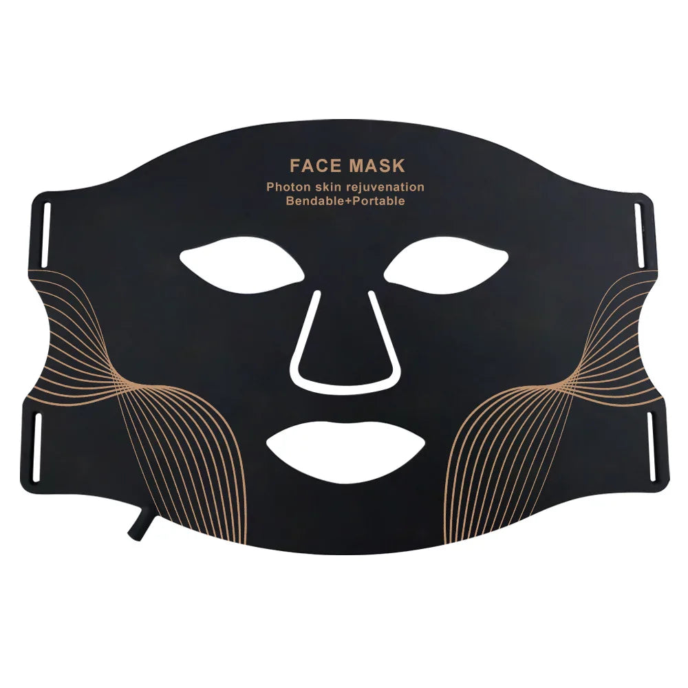 Red Light Therapy 7 Colors Photon Face LED Mask Silicone