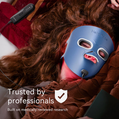 Red Light Therapy for Face Wireless Face Mask