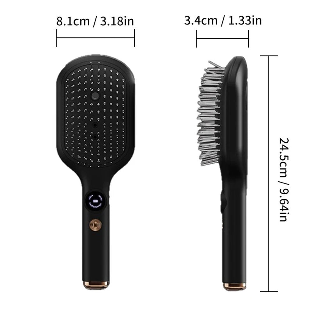 Electric Red Light Hair Care Brush