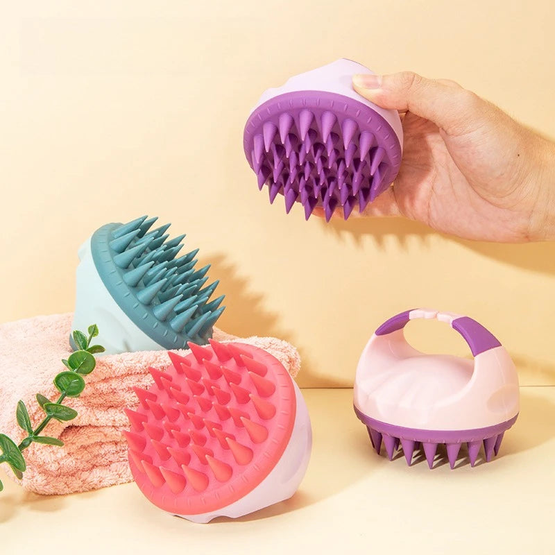 Silicone Scalp Scrubber Brush