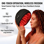 Red Light Therapy Beret Cap 108 LED
