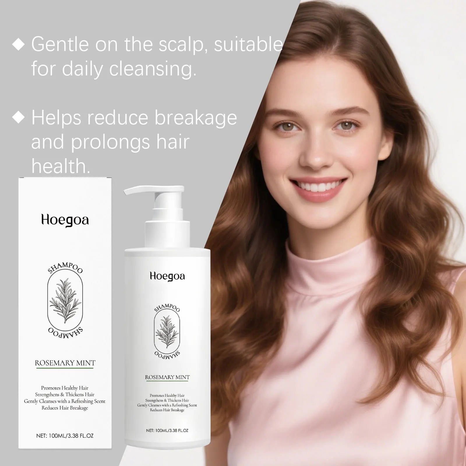 LucenWave Rosemary Scalp Balance Shampoo & Conditioner Set