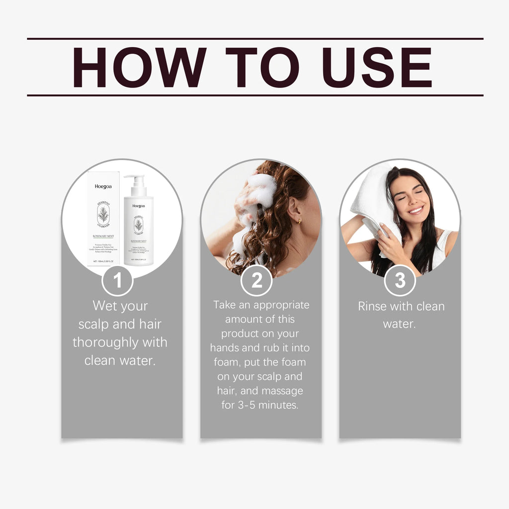 LucenWave Rosemary Scalp Balance Shampoo & Conditioner Set