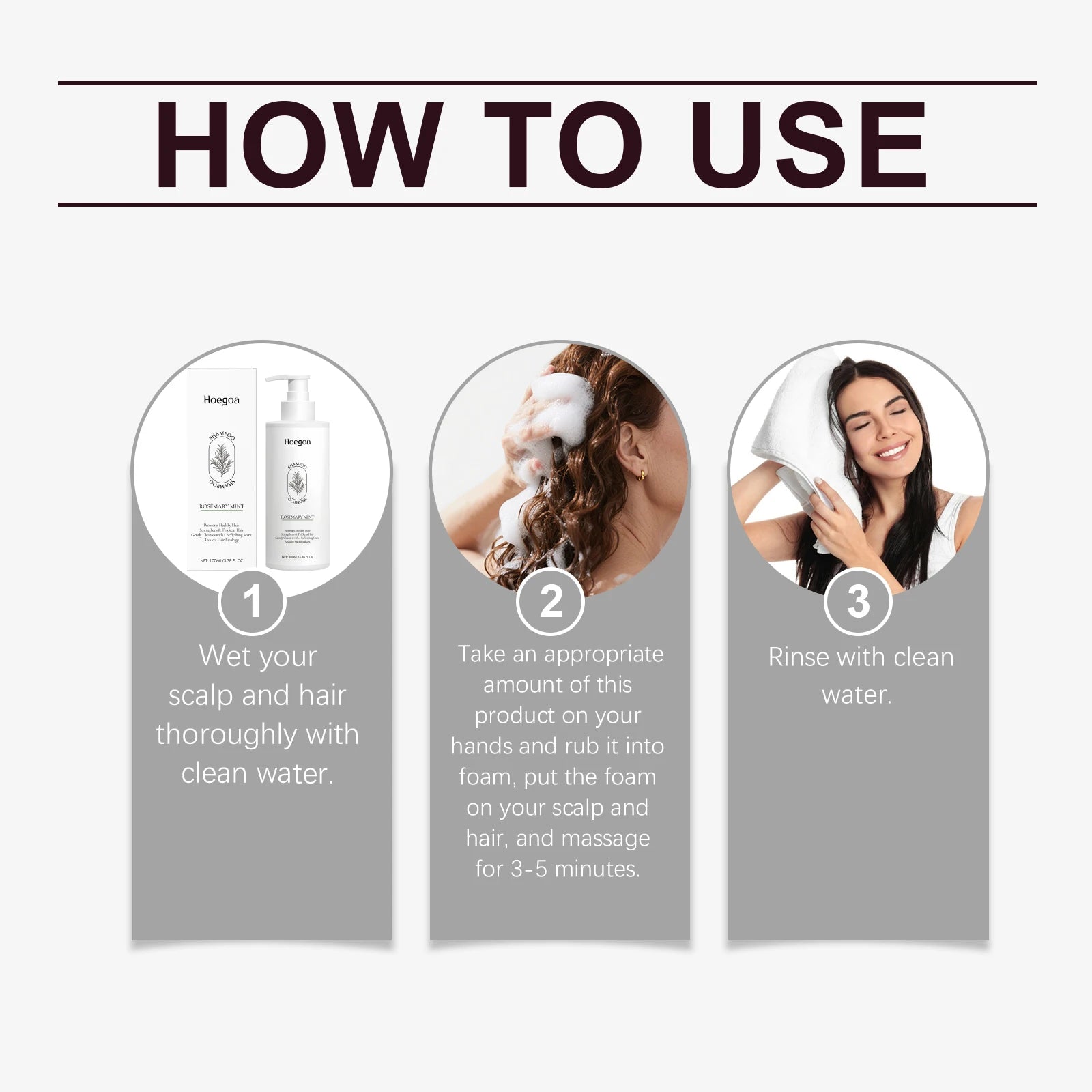 LucenWave Rosemary Scalp Balance Shampoo & Conditioner Set