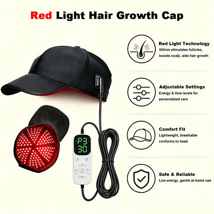 Red Light Therapy Cap 180 LED Hair Care Hat