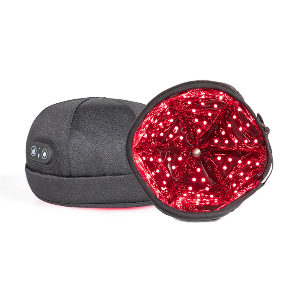 Red Light Therapy Beret Cap 108 LED