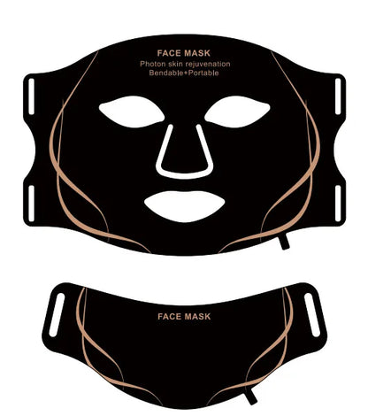 LED Photon Facial Mask 7 Colors Red Light Therapy
