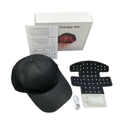 Red Light Therapy For Hair Fast Growth Cap Red&Infrared Light Therapy Device For Hair Loss Treatment With USB Charging Anti-hair
