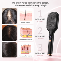 Electric Red Light Hair Care Brush