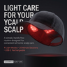 LucenWave Multi-Light Scalp Therapy Cap (USB Charging)