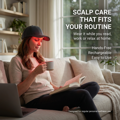 LucenWave Multi-Light Scalp Therapy Cap (USB Charging)