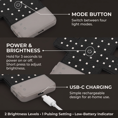LucenWave Multi-Light Scalp Therapy Cap (USB Charging)